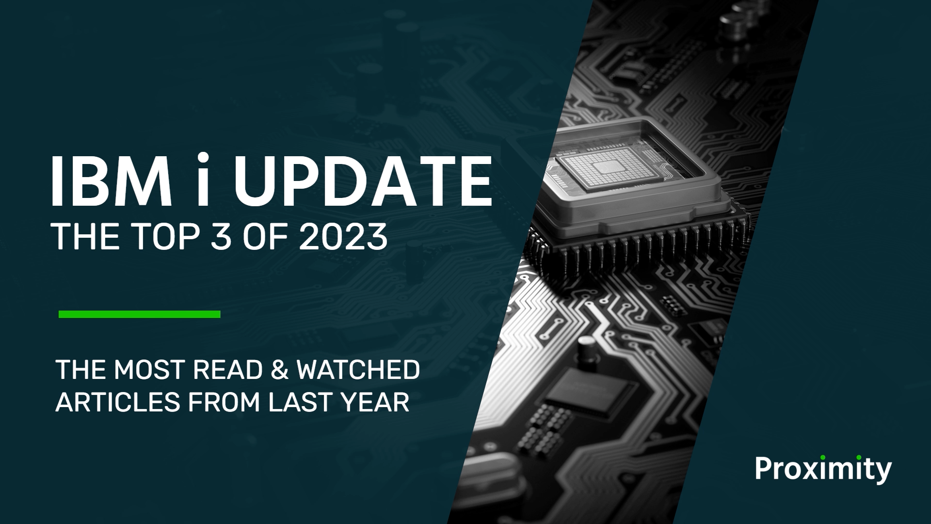 IBM i Update: The Top 3 Stories of 2023